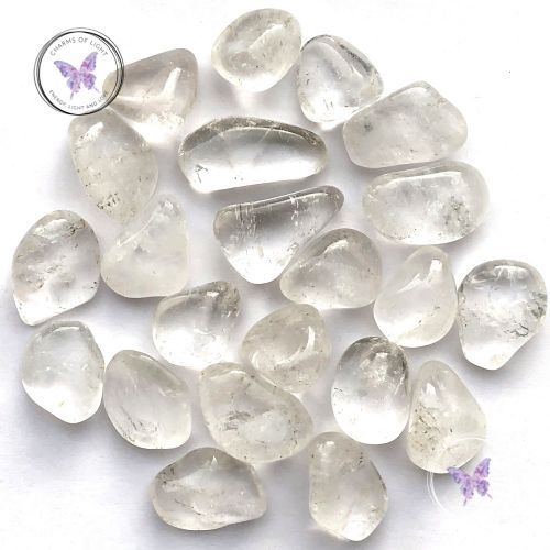 Clear Quartz Tumble Stone